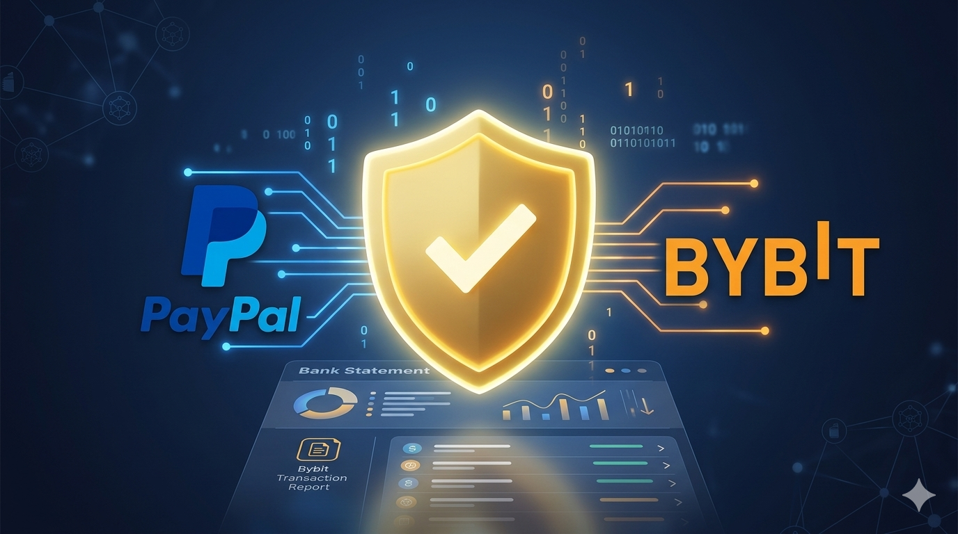 PayPal 身份验证实录：尝试用 Bybit 账单通过审核